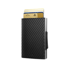 將圖片載入圖庫檢視器 Cascade Wallet RFID 安全防盜真皮三摺錢包