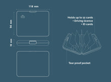 將圖片載入圖庫檢視器 Big Stockholm RFID安全防盜經典錢包