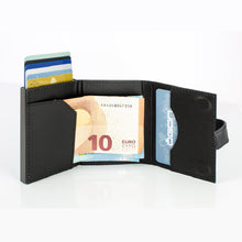 將圖片載入圖庫檢視器 Cascade Wallet SNAP RFID 安全防盜環扣真皮三摺錢包