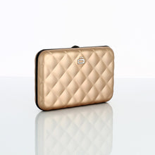 將圖片載入圖庫檢視器 Quilted Button RFID安全防盜菱格紋卡匣