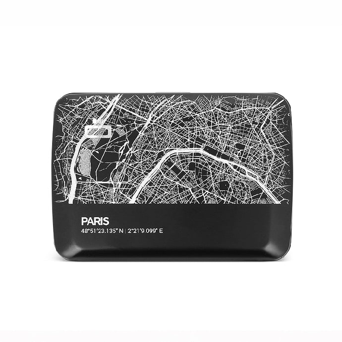 Stockholm V2 RFID安全防盜鋁製錢包-城市系列